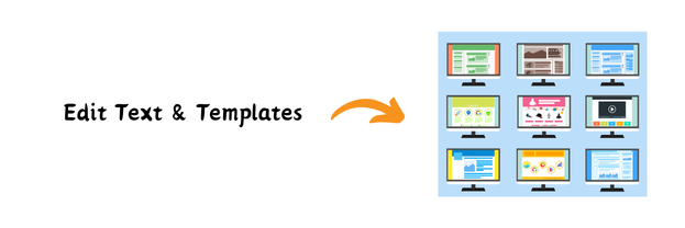 Edit Text and Templates - VDraw AI